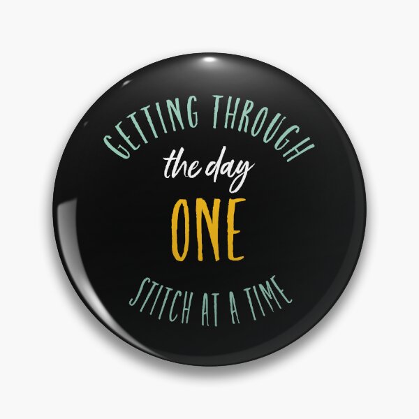 Item preview, Knitting Saying One Stitch at a Time designed and sold by whyitsme.