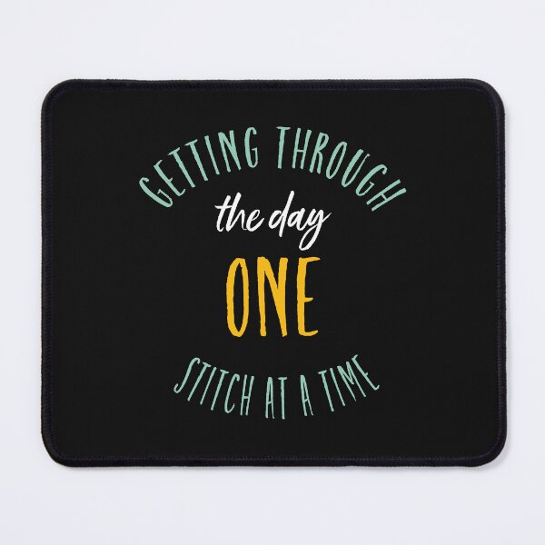 Item preview, Knitting Saying One Stitch at a Time designed and sold by whyitsme.