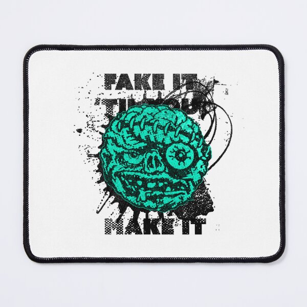 Item preview, Fake it 'til you make it (blue) designed and sold by Fran Thornton.