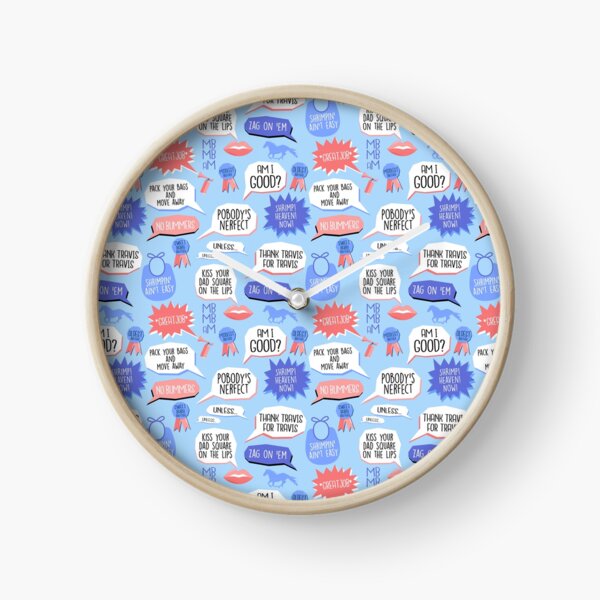 Bro's Better, Bro's Best Clock