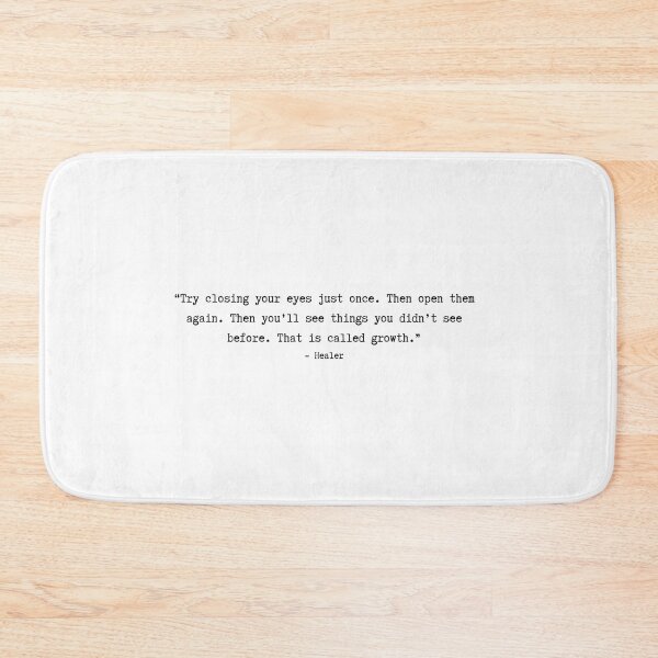 Item preview, Healer Quotes designed and sold by ayshatazin.
