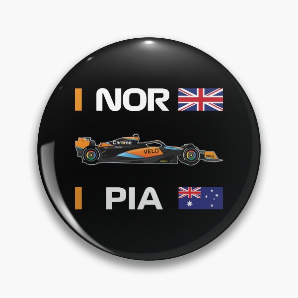 Item preview, McLaren F1 Team 2023 Oscar Piastri Lando Norris MCL60 designed and sold by FormulaGTee1.