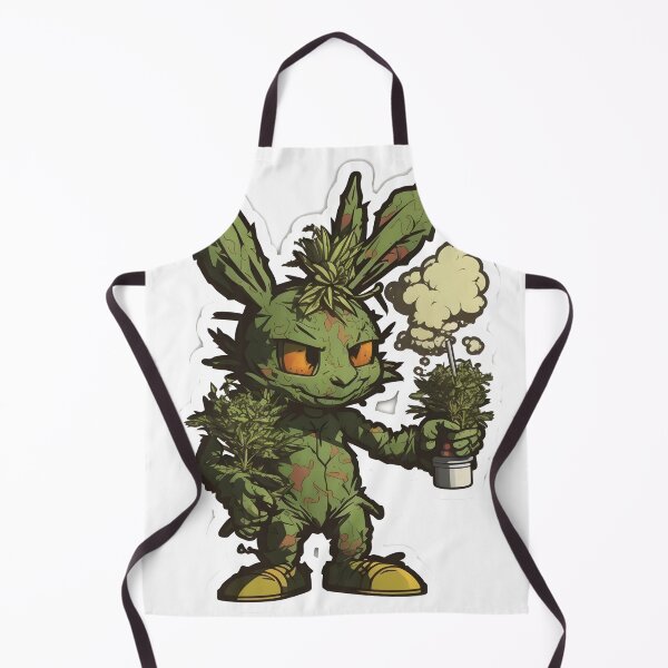 Item preview, zombie rabbit smoking joint weed designed and sold by futuresimo04.