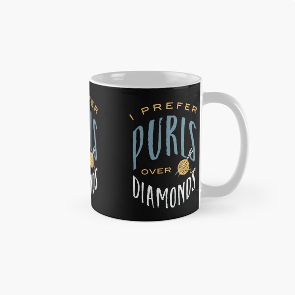 Item preview, Knitting Pun I Prefer Purls Over Diamonds designed and sold by whyitsme.