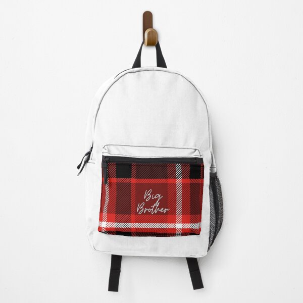 Item preview, Big Brother Red Plaid Pet Bandanas designed and sold by Stickers  Designer.