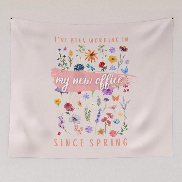 Item preview, Flower Garden - my office since spring  designed and sold by PositiveIdeas.