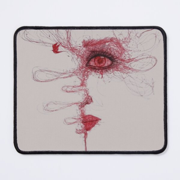 Item preview, face women drawing doodles designed and sold by flexxy-arte.