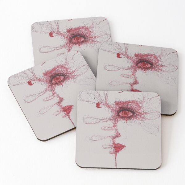 Item preview, face women drawing doodles designed and sold by flexxy-arte.
