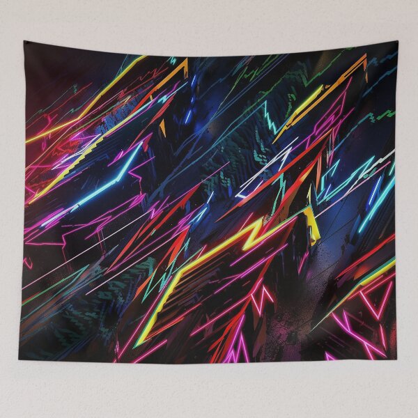 Item preview, Lightning Graffiti designed and sold by DreamPuzzles.