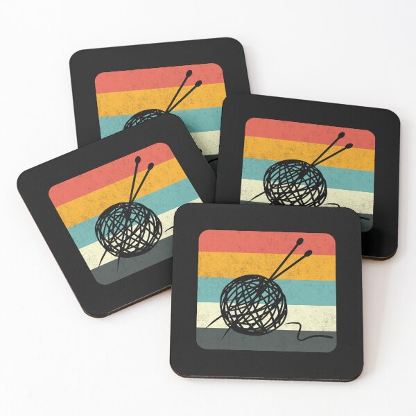 Item preview, Retro Knitting Silhouette designed and sold by whyitsme.
