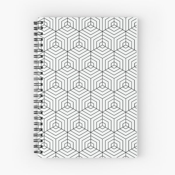 Item preview, Black Lines on White Geometric Pattern designed and sold by Blue-Banana.