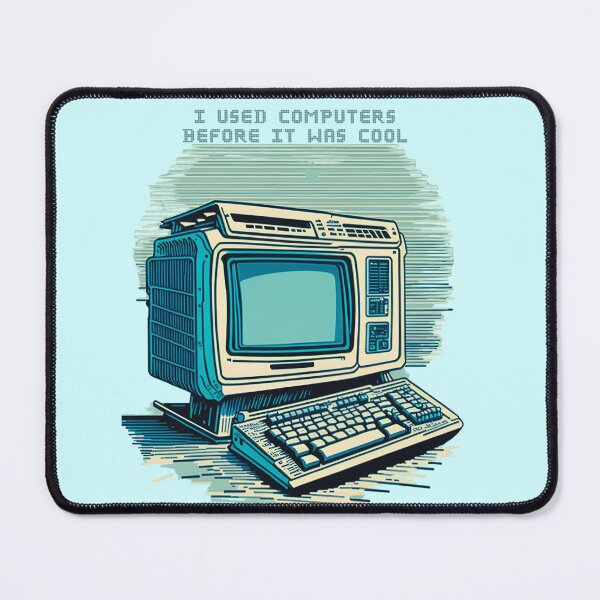 Item preview, I Used Computers Before It Was Cool designed and sold by candlewithhare.