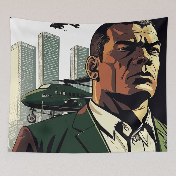 Item preview, Mobster caricature design designed and sold by juancbp60.