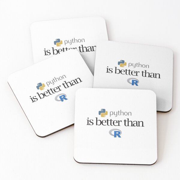 Item preview, Python is better than R designed and sold by HachiKobe.