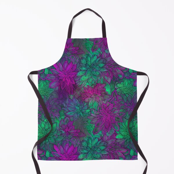 Item preview, bioluminescent fluorescent flower pattern designed and sold by UmagineArts.