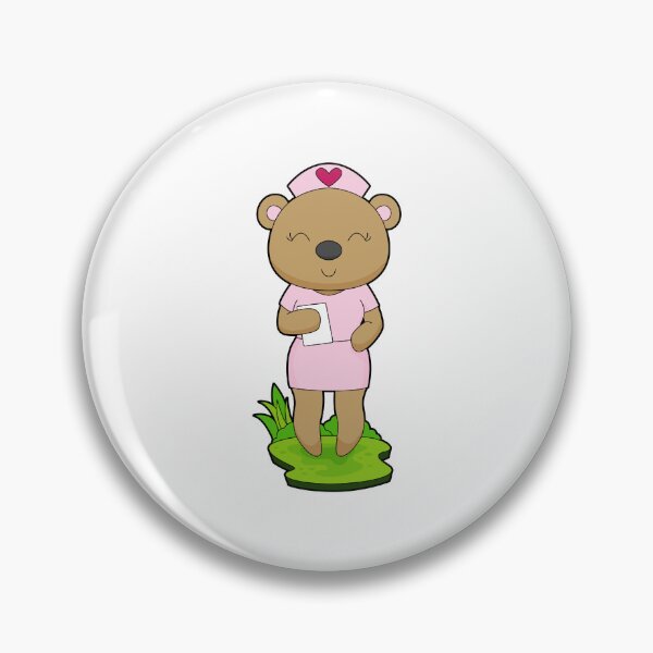 Item preview, Bear Nurse Clipboard designed and sold by Snabdesign84.