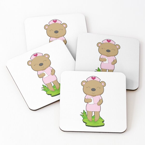Item preview, Bear Nurse Clipboard designed and sold by Snabdesign84.