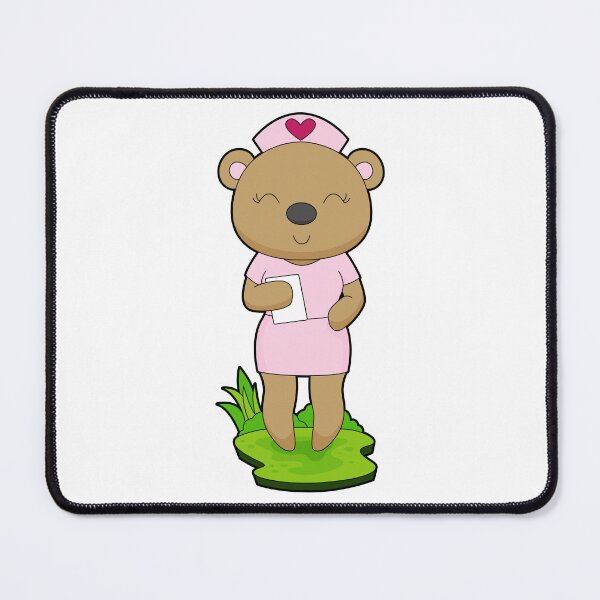 Item preview, Bear Nurse Clipboard designed and sold by Snabdesign84.