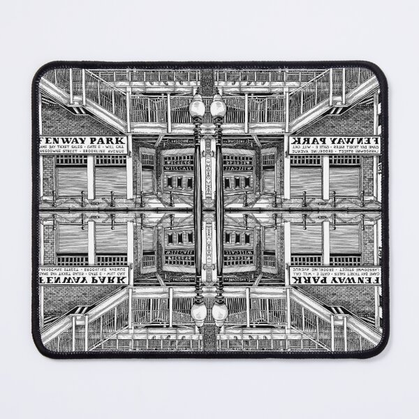 Item preview, Fenway Park Boston Gate E Drawing-Escheresque designed and sold by Conor Plunkett.