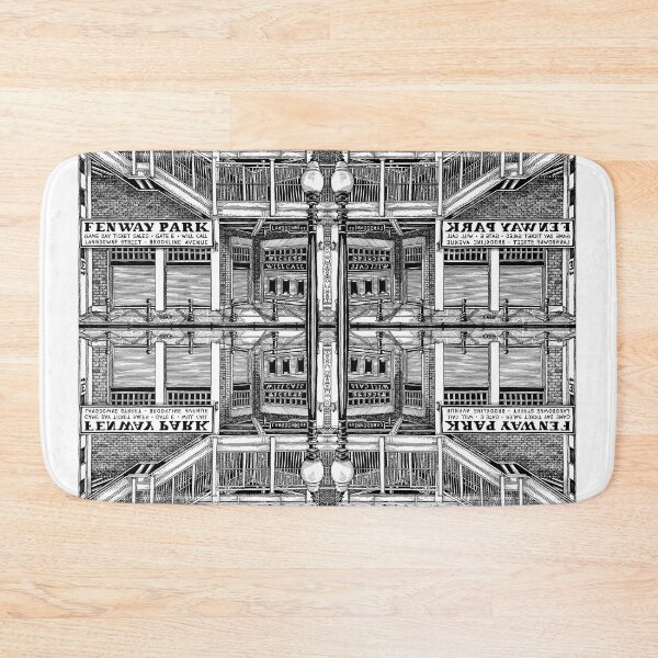 Item preview, Fenway Park Boston Gate E Drawing-Escheresque designed and sold by Conor Plunkett.