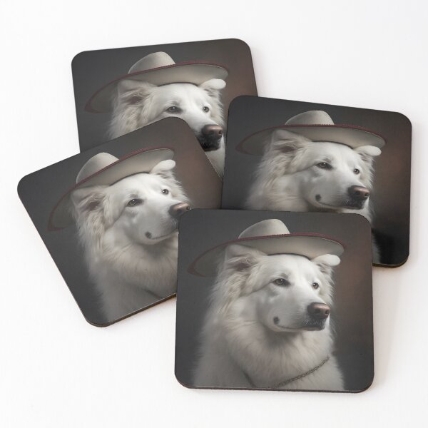Item preview, Berger Blanc Suisse with a pirate hat designed and sold by IsaBoutiqueD.