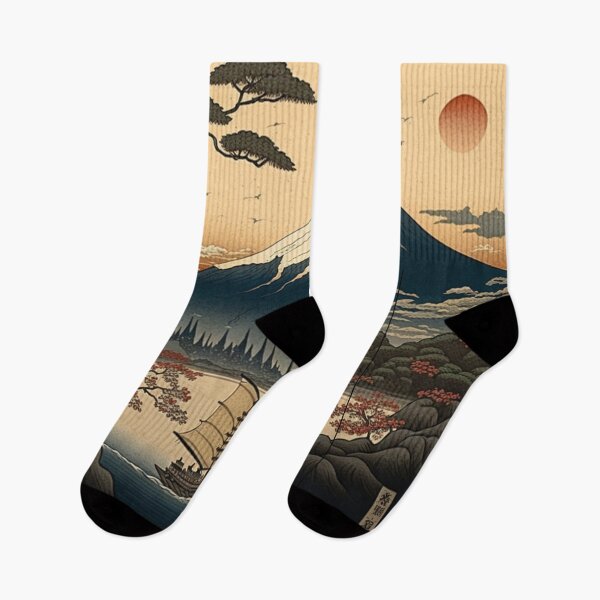 Item preview, Mount Fuji from Mizukubo - Stunning Thangka Painting from Japan designed and sold by Vlad-Nik001.