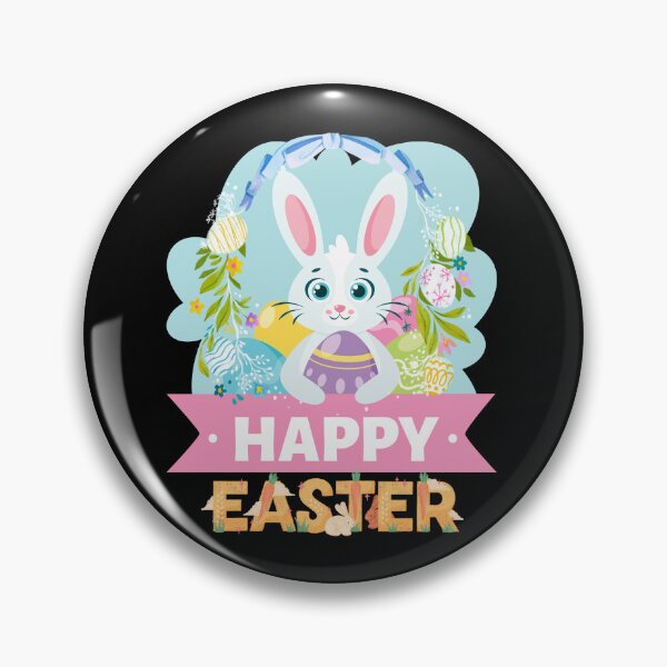 Item preview, Happy Ester Ester Bunny and  Easter Eggs designed and sold by FreeMind-Design.