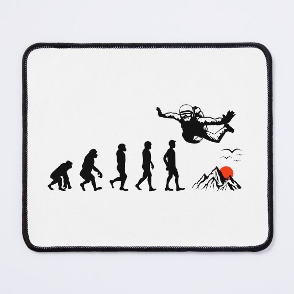 Item preview, Skydiving Skydive Skydiver Parachuting Evolution designed and sold by TastefulTees.