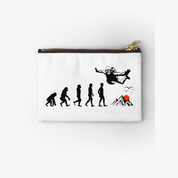 Item preview, Skydiving Skydive Skydiver Parachuting Evolution designed and sold by TastefulTees.
