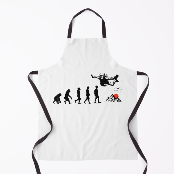 Item preview, Skydiving Skydive Skydiver Parachuting Evolution designed and sold by TastefulTees.