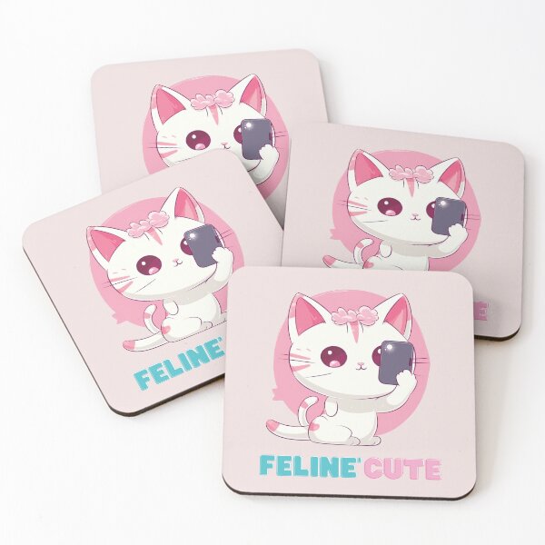 Item preview, Feline Cute Selfie Cat designed and sold by cetakulang.