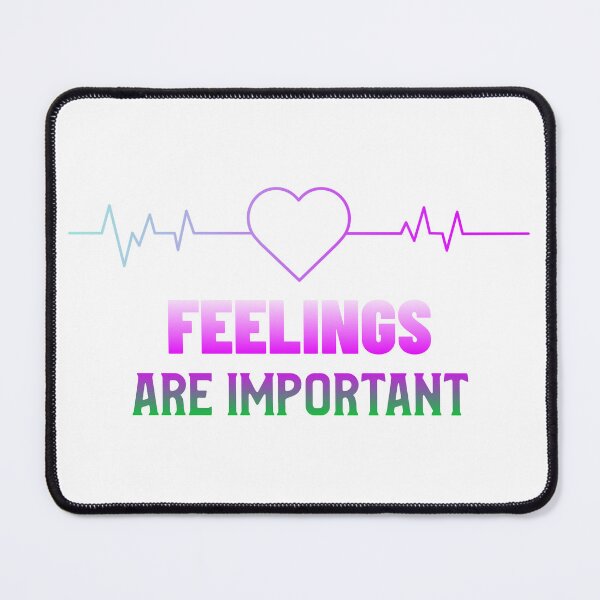 Item preview, Feelings are important tshirt designed and sold by Eugenie974.