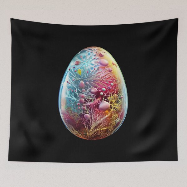 Item preview, Painterly Easter Egg Illustration designed and sold by Girih.