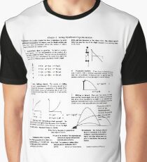 General Physics, PHY 110. Chapter 3. Falling Objects and Projectile Motion Graphic T-Shirt