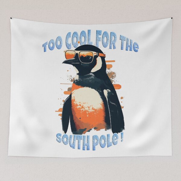 Item preview, Too Cool for the South Pole designed and sold by Richard-Y.