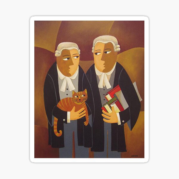 THE DEFENDANT Sticker