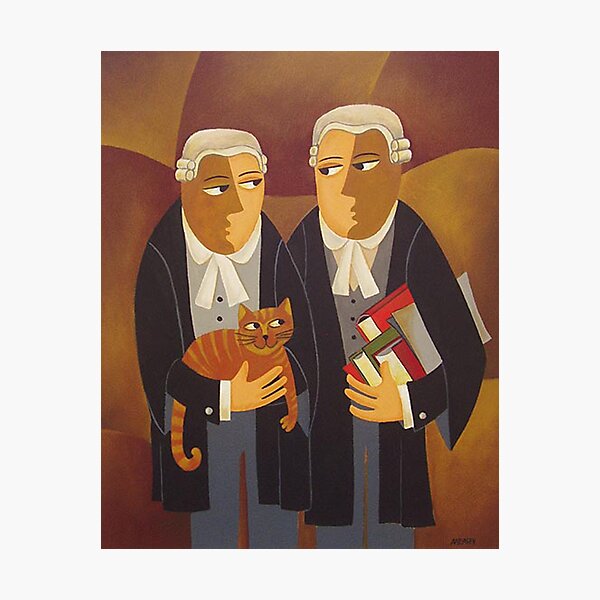 THE DEFENDANT Photographic Print