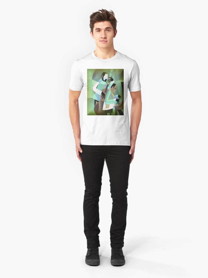Alternate view of NHOP WITH KENNY DREW, COPENHAGEN Slim Fit T-Shirt
