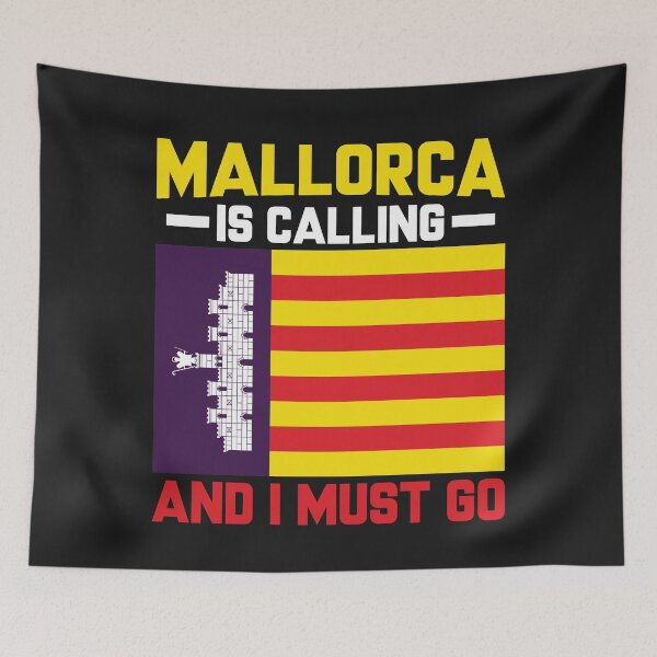 Item preview, Mallorca is calling and I must go  - Motivational quote  designed and sold by obedtheartist.
