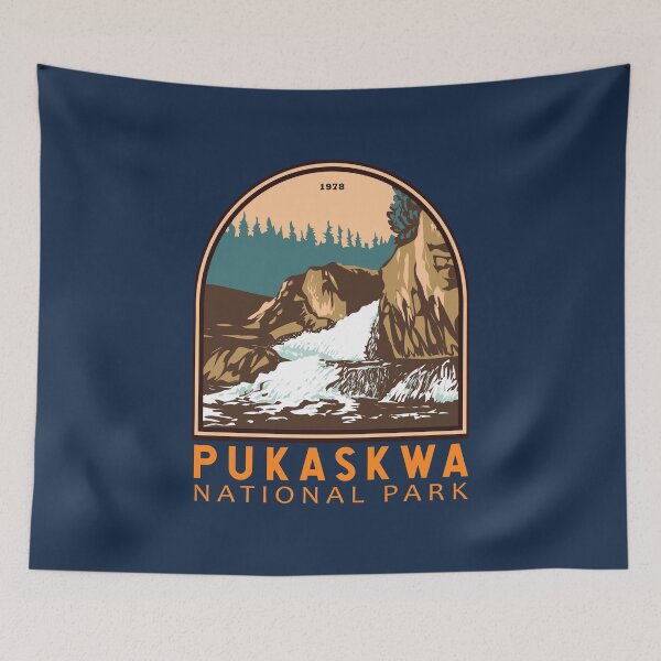 Item preview, Pukaskwa National Park Canada Vintage Emblem designed and sold by KrisSidDesigns.