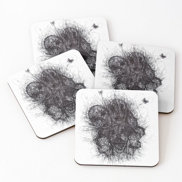 Item preview, faces drawing doodles designed and sold by flexxy-arte.