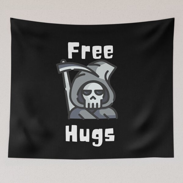 Item preview, Free Hugs Grim Reaper designed and sold by palaco210.
