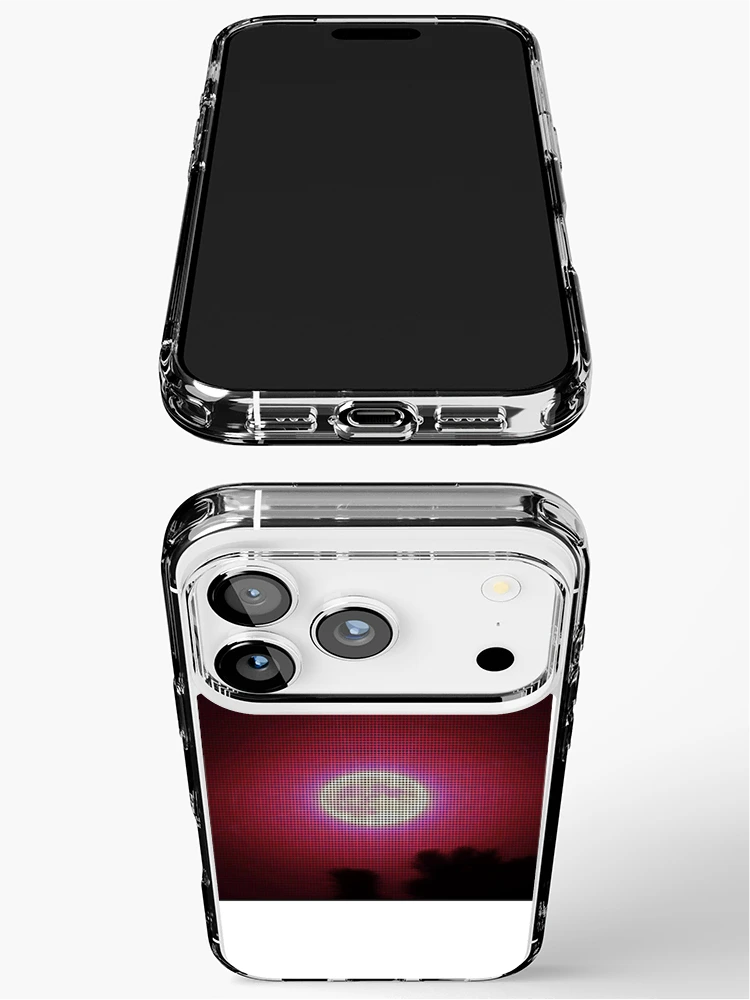 Thumbnail 3 of 5, iPhone Case, Red Ribbon moon designed and sold by RRAstore.