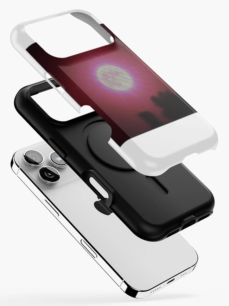 Thumbnail 2 of 4, iPhone Case, Red Ribbon moon designed and sold by RRAstore.