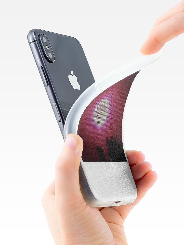 Thumbnail 4 of 5, iPhone Case, Red Ribbon moon designed and sold by RRAstore.