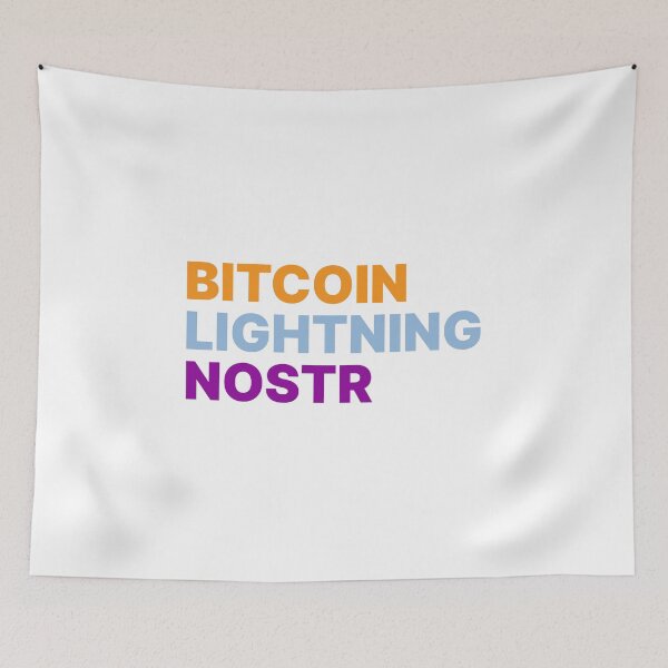 Item preview, Bitcoin Lightning Nostr - The Bitcoin Ecosystem designed and sold by NautilusMare.