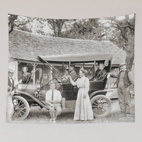 Item preview, American Family Vintage Photo Poster designed and sold by Teetans.