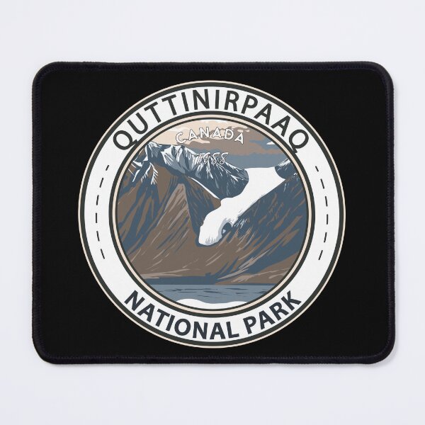 Item preview, Quttinirpaaq National Park Canada Badge designed and sold by KrisSidDesigns.