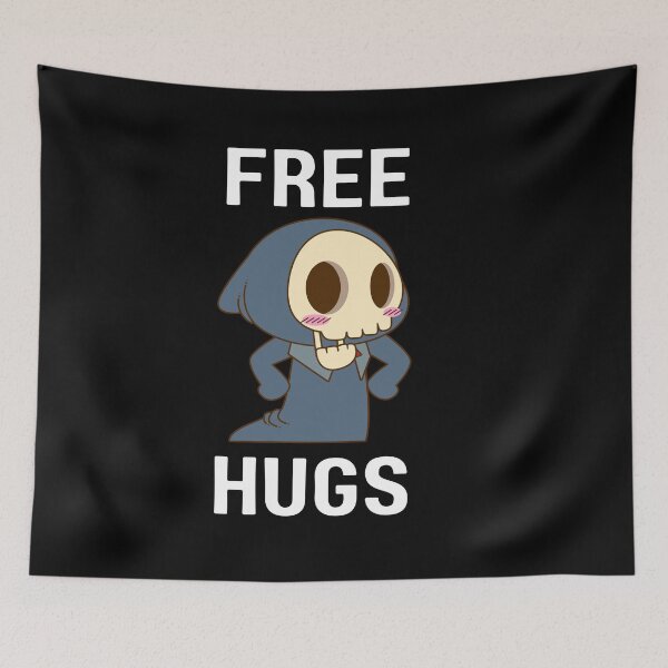 Item preview, Free Hugs Grim Reaper designed and sold by palaco210.