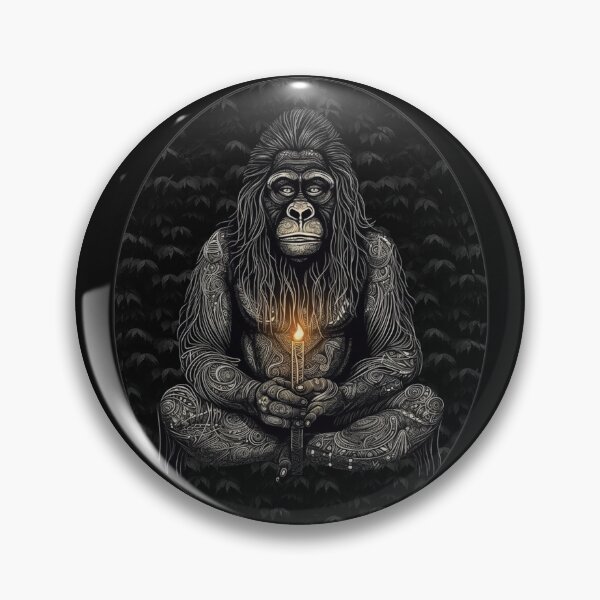 Item preview, Meditative Ape Patiently Waits for MOASS designed and sold by SplendidThings.